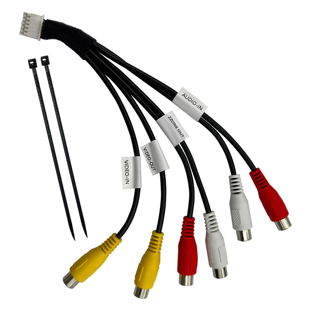 LONNIK CCA-657-500 Navi Видео AV Видео Внешний вход VTR Кабель RCA Жгут Clarion Совместимый