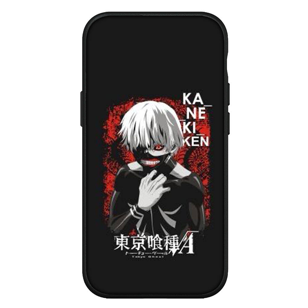 Чехол для iPhone 17 16 15 Xiaomi Poco Redmi Note 14 13 12 11 Pro Max 9 16e Samsung Galaxy S25 S24 OPPO Huawei Комиксы Токийский гуль Кен Канеки Чехол для телефона