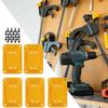 Machine Storage Rack Wall Mount 5X Battery Holder Drill Storage Easy To Install 18V Battery Tools Fixed Stander Mount