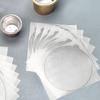 50pcs set Multifunctional Design Aluminum Foil Lids Aluminum Foil Sealing Stickers  For Yogurt Cups