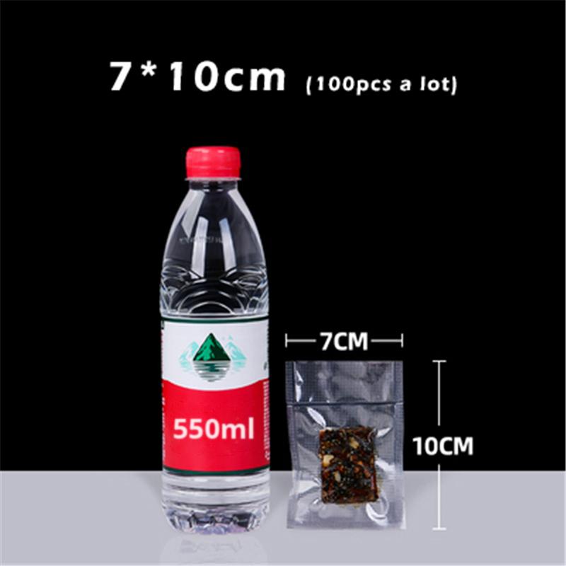 100 шт./лот, вакуумный упаковщик пакетов без резки, портативный запайщик для машины для запечатывания пищевых продуктов, кухонный инструмент, пищевая свежая плита Sous Vide