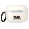 Etui Karl Lagerfeld Klaphniktct Na Airpods Pro - Przezroczyste Karl'S Head