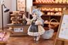 RIBOSE DLC Series Cats Nyan Town Bakery Clerk Nyan ABS PVC Painted Complete Figure "Teatime Scene" Non-Scale &