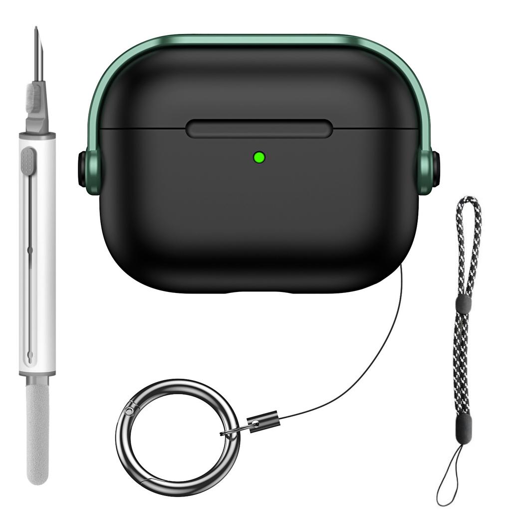 Для Airpods Pro 3 Чехол с защитным замком для Apple Airpods Pro 3 (2025) с набором для чистки защита от падений чехол-накладка для Air pods Pro3