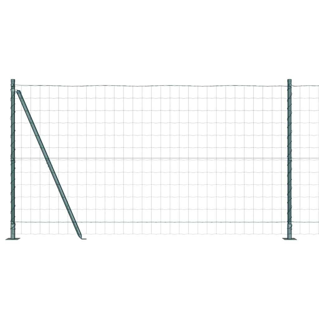 Welded Wire Fence with Concrete Foundation 10 x 1.2 m (W x H)