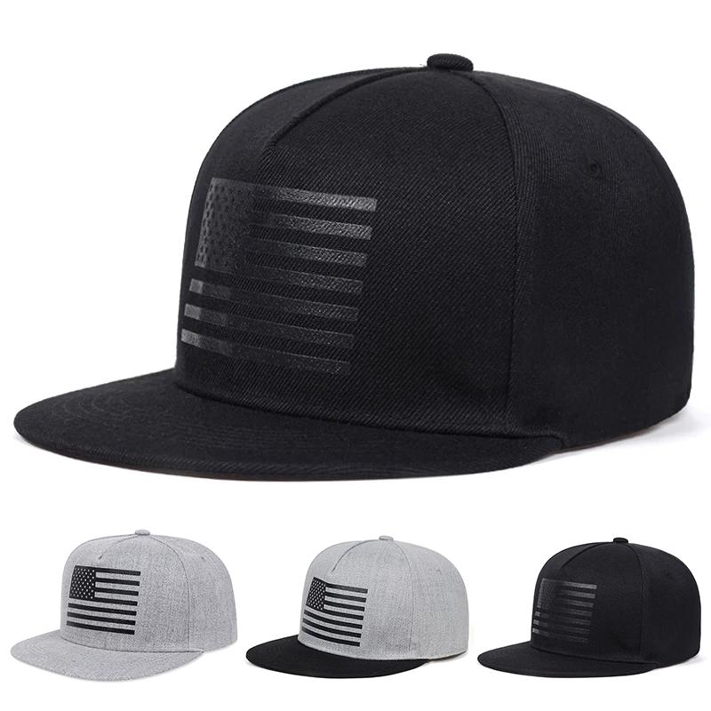 Fashion USA Flag Baseball Cap for Men Snapback Hat Army American Flag Baseball Cap Bone Trucker Hats Hip Hop Caps Gorras