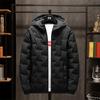 Men's Down Jacket Winter Coat Hooded Cotton Padded Jacket