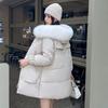 Женская утолщенная хлопковая стеганая куртка для зимней верхней одежды