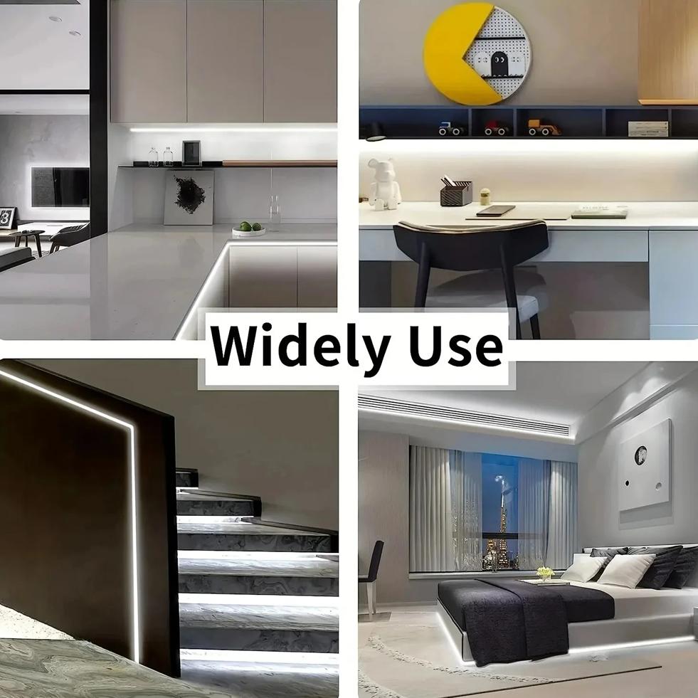 5 В светодиодная лента 2835 сенсорный выключатель диммер USB светодиодная лента гибкая DIY подсветка зеркало рождественский шкаф декор комнаты подарок