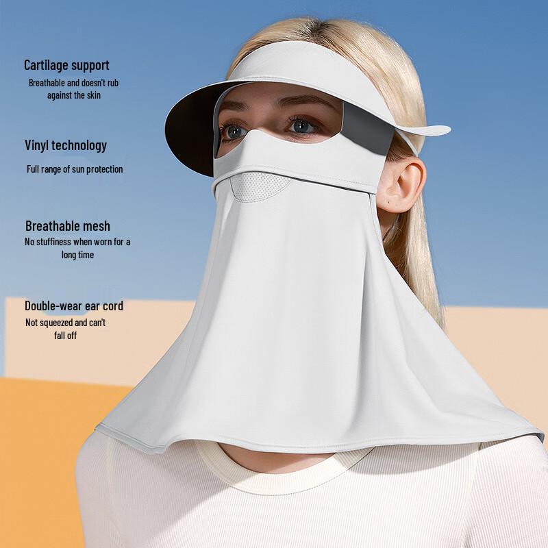XIN SHENG XIANG Летняя маска для лица и шеи с защитой от УФ-лучей