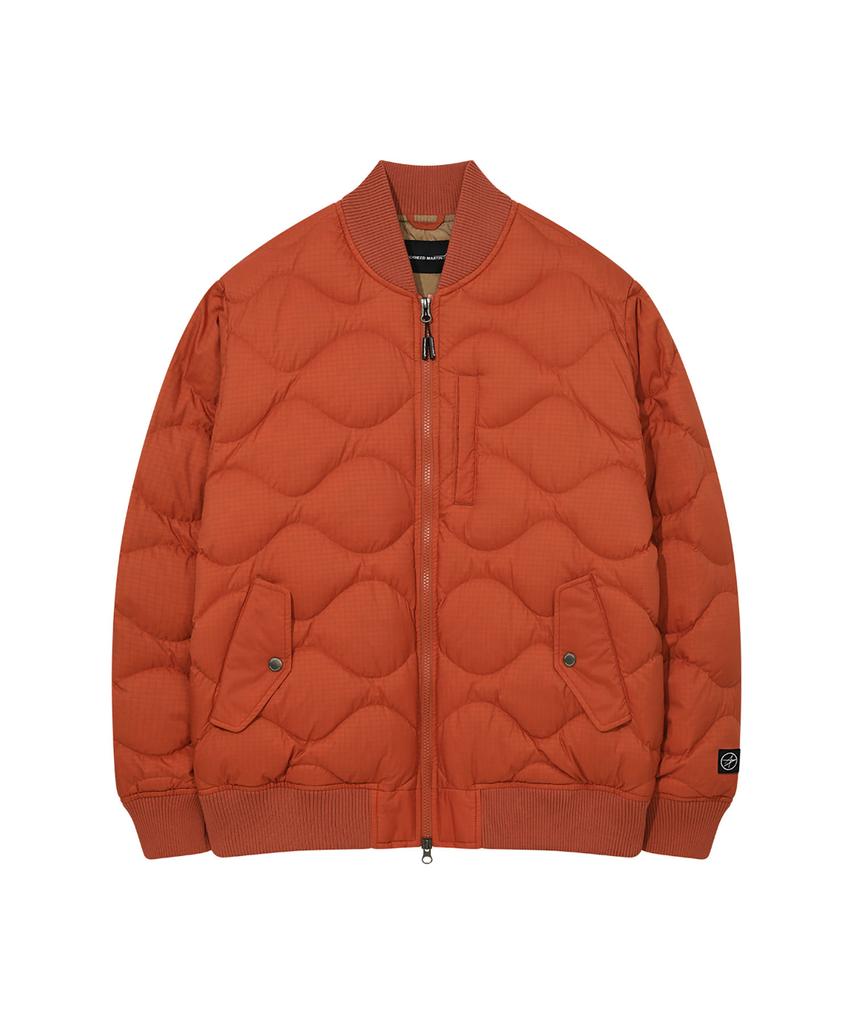 Lockheed Martin Wave Quilted Blouson Jumper (Orange)