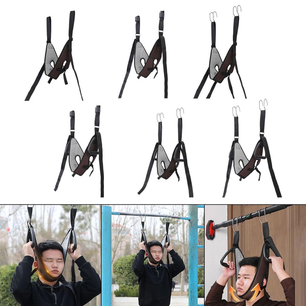 Cervical Neck Traction Device Comfortable Breathable Easy to Install Compact