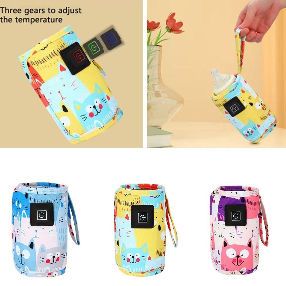 USB термосумка для бутылочки с молоком для младенцев универсальный подогреватель для бутылочек для кормления ребенка теплохранилище для молока для путешествий