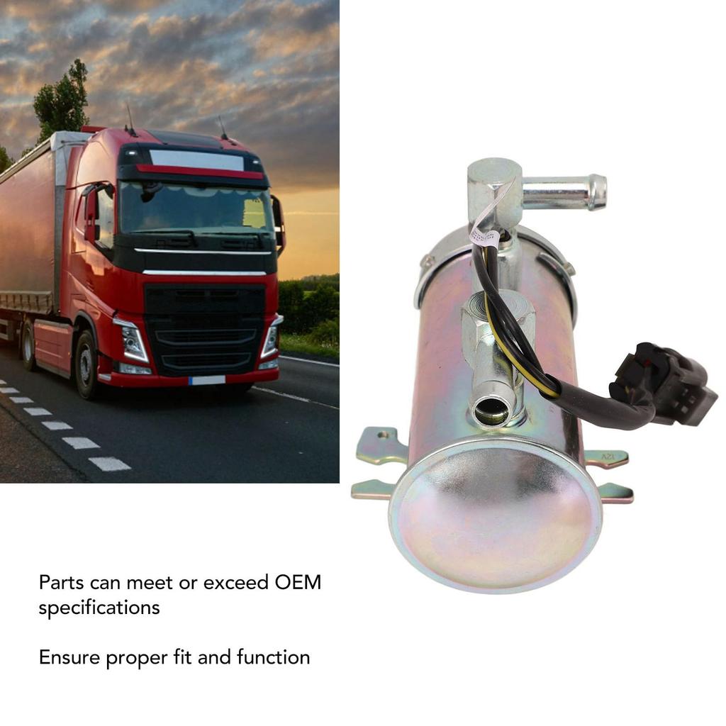 Электрический топливный насос, 24 В, нержавеющая сталь, встроенный, замена топливного насоса, сверхмощные детали двигателя