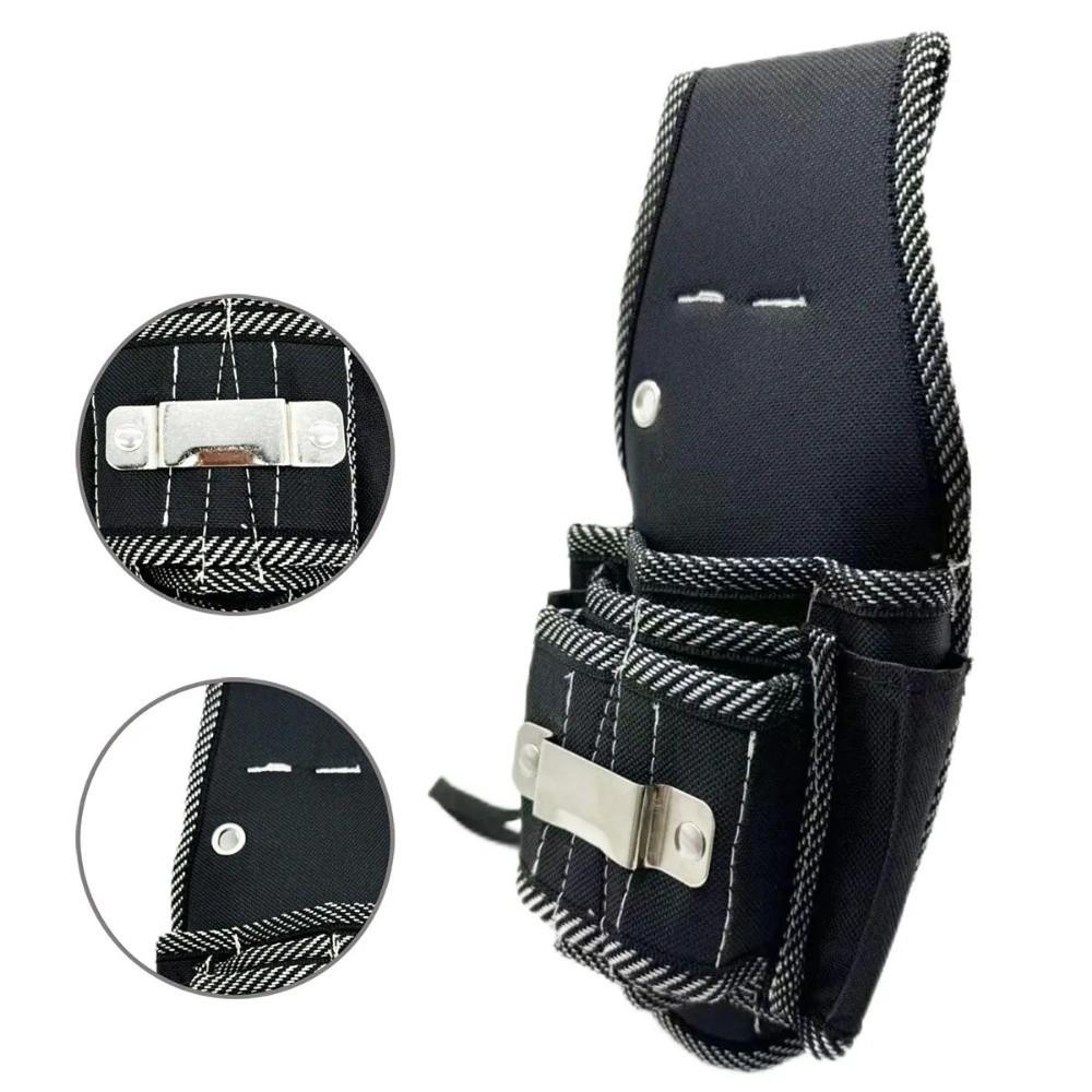 Large Capacity Tool Waist Pack Ergonomic Design Waist Tool Organizer Electrician Repair