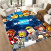 Roblox Square rugs are a great choice for living rooms, bedrooms, home décor, and as gifts