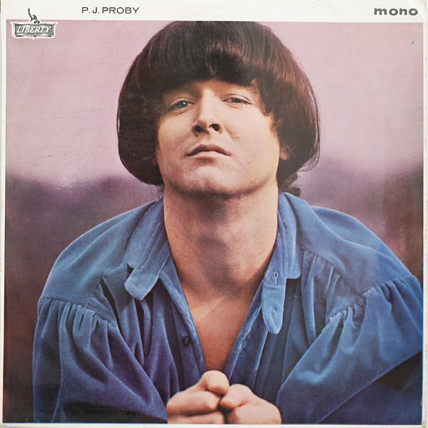 LP Record P.J. PROBY - P.J. Proby LBY1264 Liberty 1965 UK Rock Used