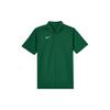 Nike Мужская футболка поло с коротким рукавом Dri-Fit Soft Fashion, топы, цвет Каньон-Грин IB8831-341