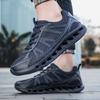 Large Size Men's Shoes Outdoor Fly-woven Mesh Casual Shoes Summer Lightweight Breathable Sports Shoes Fashion Running Shoes