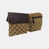[Pre-Owned] Logo Zipper Canvas Waist Bag - Excellent #1NNX5BV