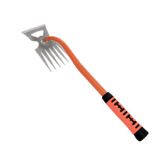 Ручной прополочник для садоводства, стальной прополочник с длинной ручкой, ручной инструмент для удаления сорняков для газона и сада