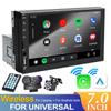 CarPlay Android Auto Wireless 2 Din Car Radio Multimedia Video Player Touch Screen USB AUX Bluetooth With Rear Camera
