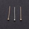 16mm Head Pin Ball Needles Supplies for Jewelry Making DIY Accessories Necklace Bracelet Earring