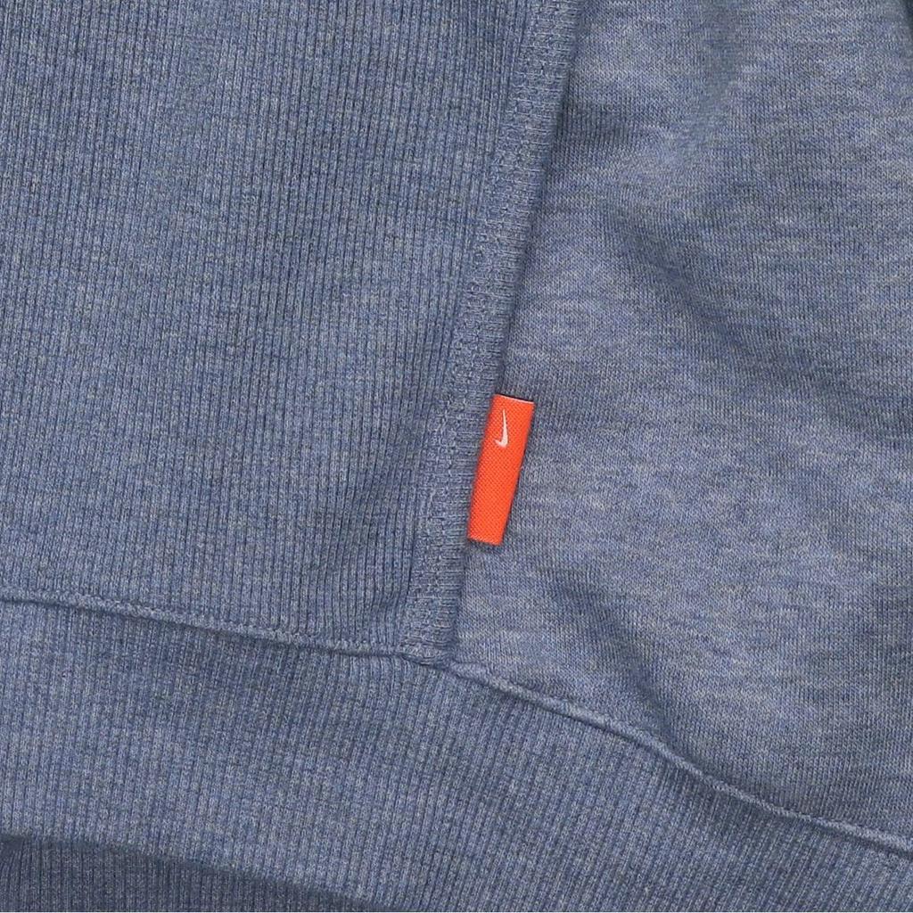 Nike Толстовки Женские Синие С Капюшоном Средней Посадки Обычные DD4639-493