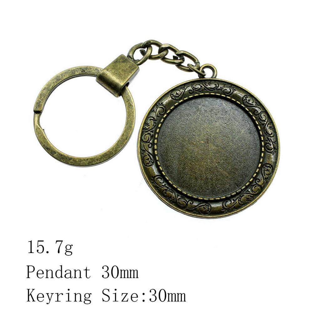 Брелок ко Дню святого Валентина, круглый стеклянный кабошон, подставка для ключей, брелки для ключей, принадлежности для творчества, цепочка для женщин