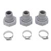 Swimming Pool Drain Adapter ABS Pool Drainage Pipe Joint for 1.5 Inch Water Pipe P6A1420 P6D1420
