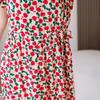 Plus Size Elegant Long Dresses for Women  Loose Short Sleeve Vintage Dress Female