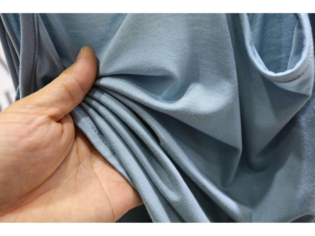 Модальная майка-корсет из ледяного шелка для женщин - Маленькая, Сексуальная, Майка с круглым вырезом, Нижнее белье