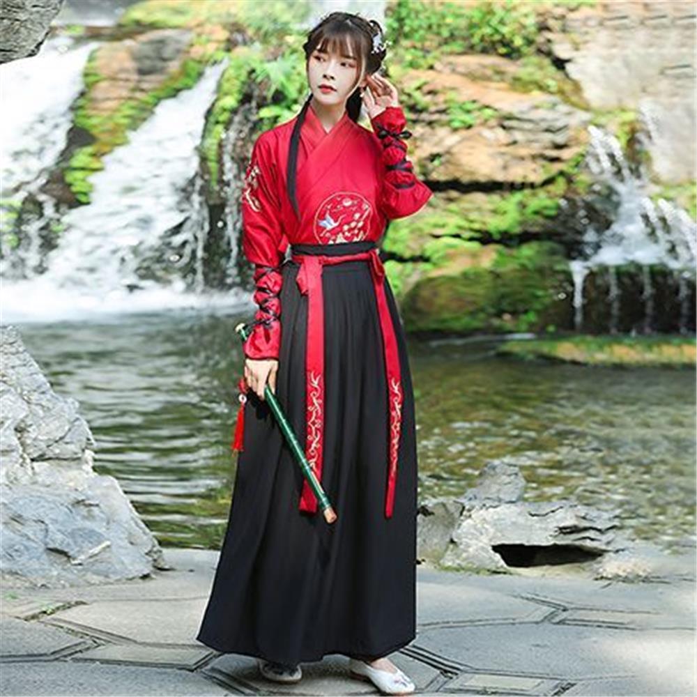 Мужская одежда в стиле боевых искусств Ханьфу, рыцарский красивый мужской костюм