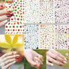 Maple Leaf Flower Butterfly Manicure Nail Art Decal Stickers Tips Decoration