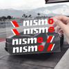 2025 For Nissan 4PCS Car Door Handle Sticker Auto Badge Accessories For Nissan Nismo Logo Tiida Teana Qashqai Juke X trail Note
