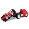 Maisto 1/64 Scale Muscle Machines Muscle Transporter Diecast Model Car (1950 Ford COE / 1965 Shelby Daytona Coupe - Red 11554)