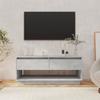 VidaXL TV Cabinet Concrete Grey 102x41x44 Cm Chipboard809489