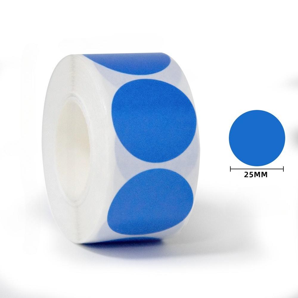500pcs/1roll Colored Dot Stickers Circle Color Coding Labels 8 Colors Item Marking Colorful Coding Label Sticker for Office Home