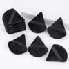 Triangle Velvet Powder Puff Set - 5/10/20/30/50/100Pcs Mini Face Makeup Sponge Washable Lightweight Pizza Shaped Flours Cosmetic
