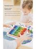 Colorful 3-in-1 Children's Early Education Puzzle: Multiplication Table & 1-100 Number Toys