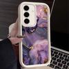 Модный Чехол для Телефона с Мраморным Узором S25Ultra Для Samsung Galaxy S25 S24 S23 Ultra 5G Funda S22 S20 Plus S21 FE S24FE Чехлы Обложка