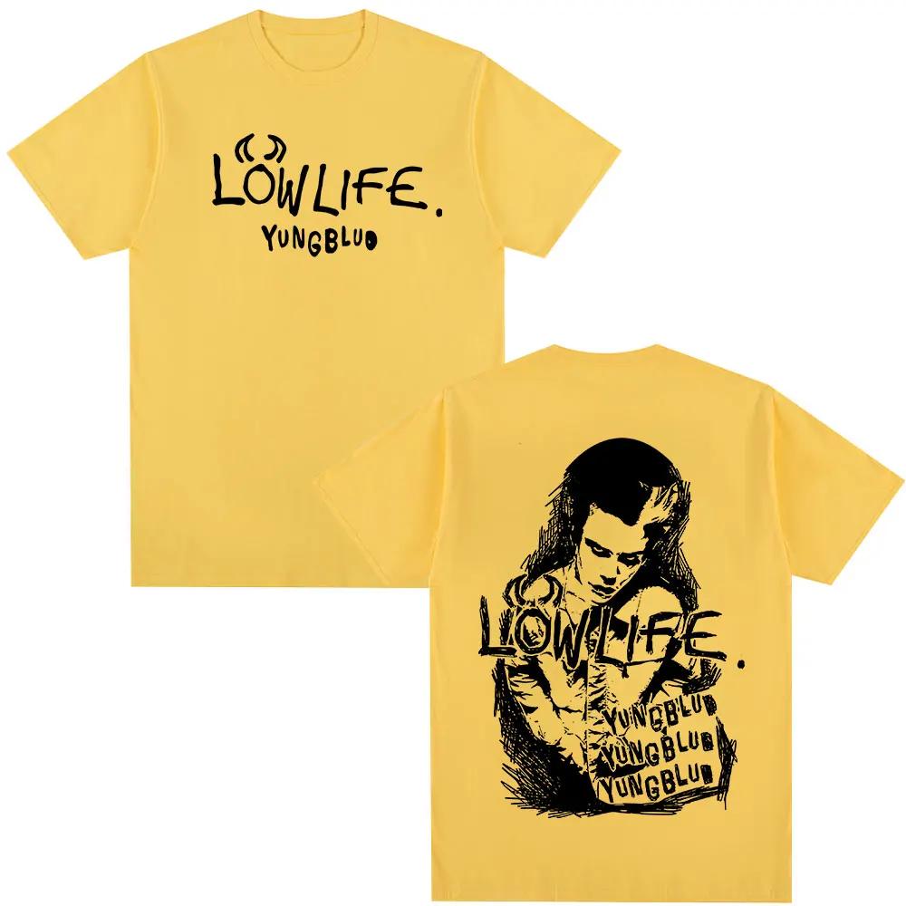 Yungblud Lowlife Альбом Футболки s Женская Одежда Мода Короткий Рукав Т Высокое Качество Повседневная Оверсайз Футболка