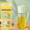 2 In 1 Kitchen Oils Sprayer Olive Oil Spray Plastic Vinegar Kitchen Bottle Camping Diffuser Oil D5X4