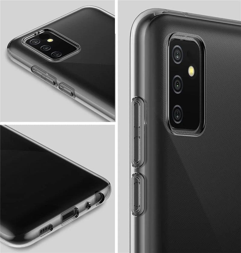 Чехол для телефона Samsung Galaxy A04s Кристально прозрачный Мягкий силиконовый чехол для телефона На Для Samsung A04s A04 S galaxyA04s Прозрачная задняя крышка из ТПУ