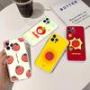 Чехол для телефона с выражением лица помидоров Для IPhone 17 16 15 Plus 14 11 12 13 Mini Pro Max Мобильный чехол