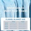 G-Gintama Elizabeth Throw Soft Flannel Throw Summer AC Blanket Lightweight Cool Nap Blanket for Sofa Bed Couch Travel