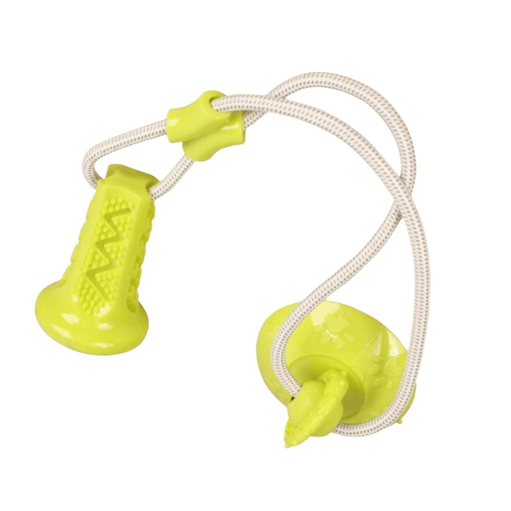 Bite-Resistant Dog Suction Cup Toy Elastic Pet Molar Bite Toy Relieve Boredom
