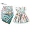 8Pcs Cotton Fabric Anti-Pilling Fadeless Tear Resistant Moisture Absorption Free To Cut DIY Washable Floral Patchwork Fabric Home Supply