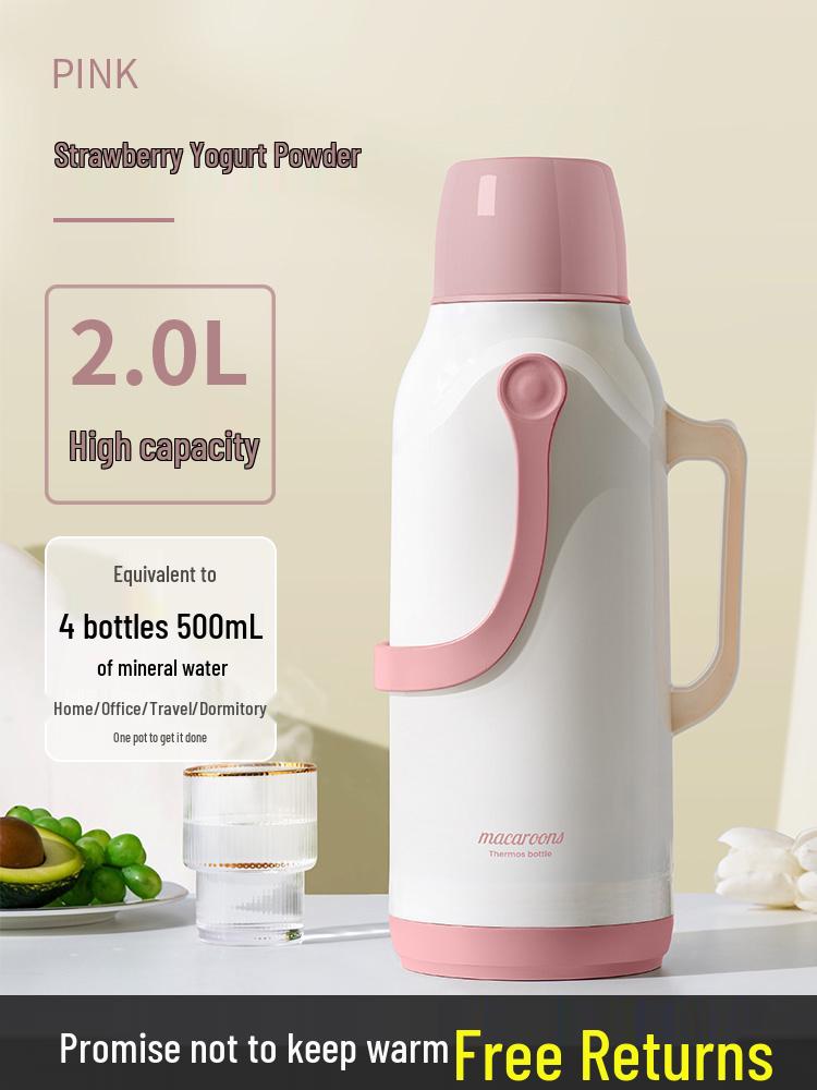 Large Capacity Insulated Thermos Flask for Dorms and Homes – Hot Water and Tea Bottle