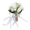 Holding Flowers Artificial Lifelike Modern Elegant Decorative Bridal Bouquet for Wedding